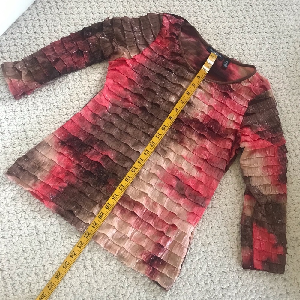 Notations Ruffled Layers Top - Picture 10 of 12
